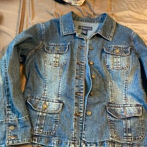 Jean jacket vintage size xl by Baccini